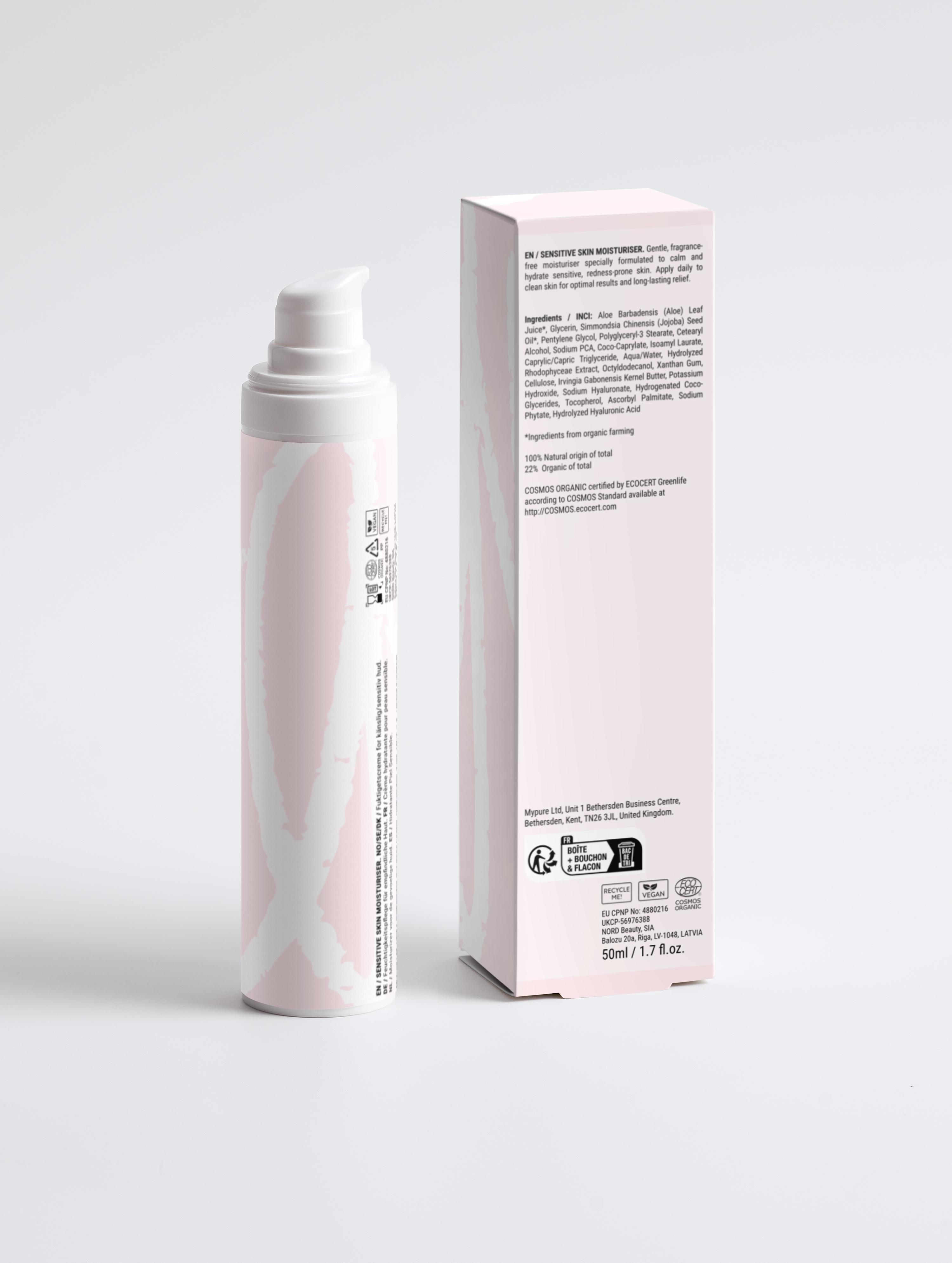 Sensitive Skin Moisturiser, Fragrance Free