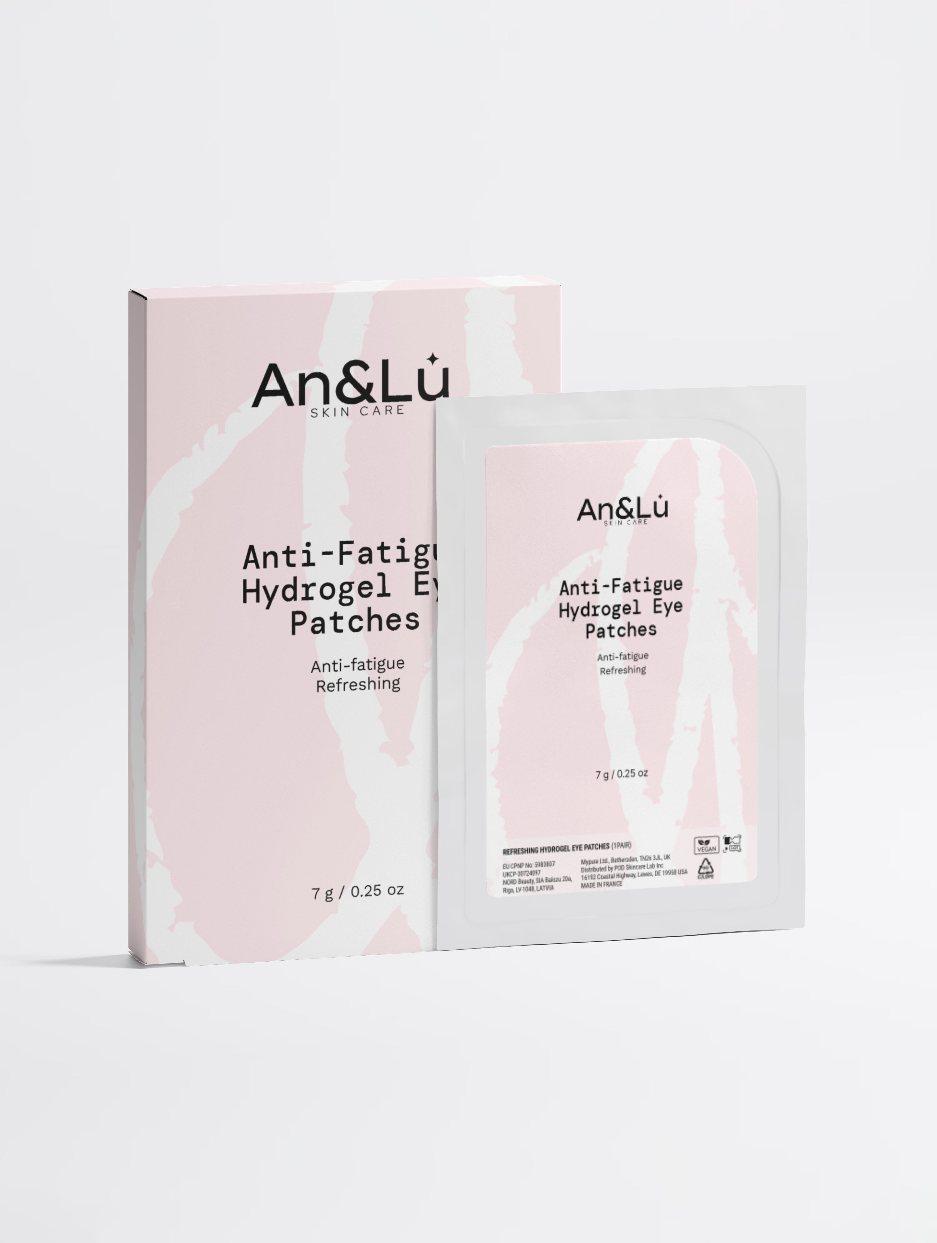 Anti-Fatigue Hydrogel Eye Patches